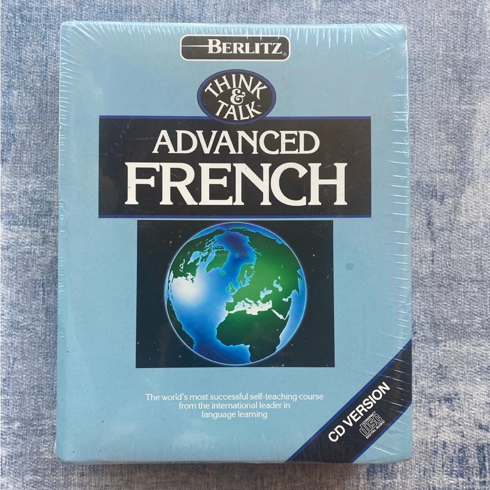 👍BERLITZ the great courses learning French DVD